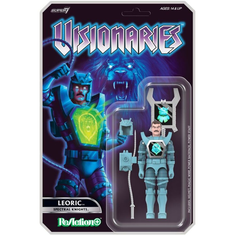 Super7 - Visionaries - ReAction+ Wv1 - Leoric  COLLECTIBLES